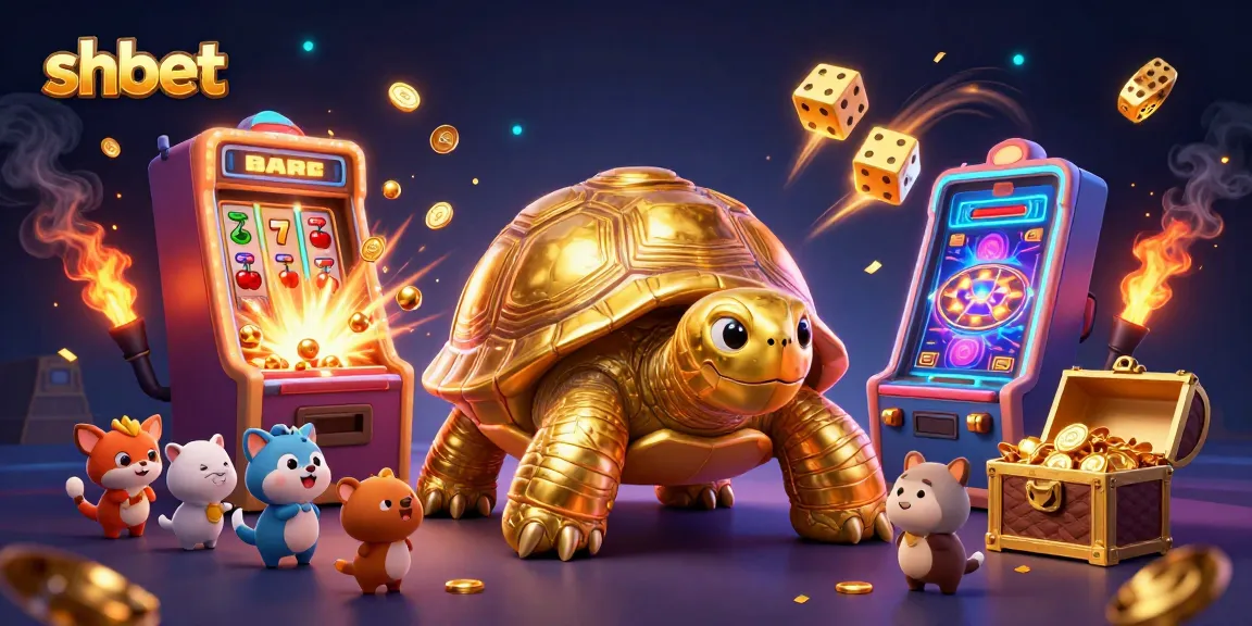 Experience shbet's exhilarating gaming adventure with dynamic casino-themed action and vibrant visual elements.